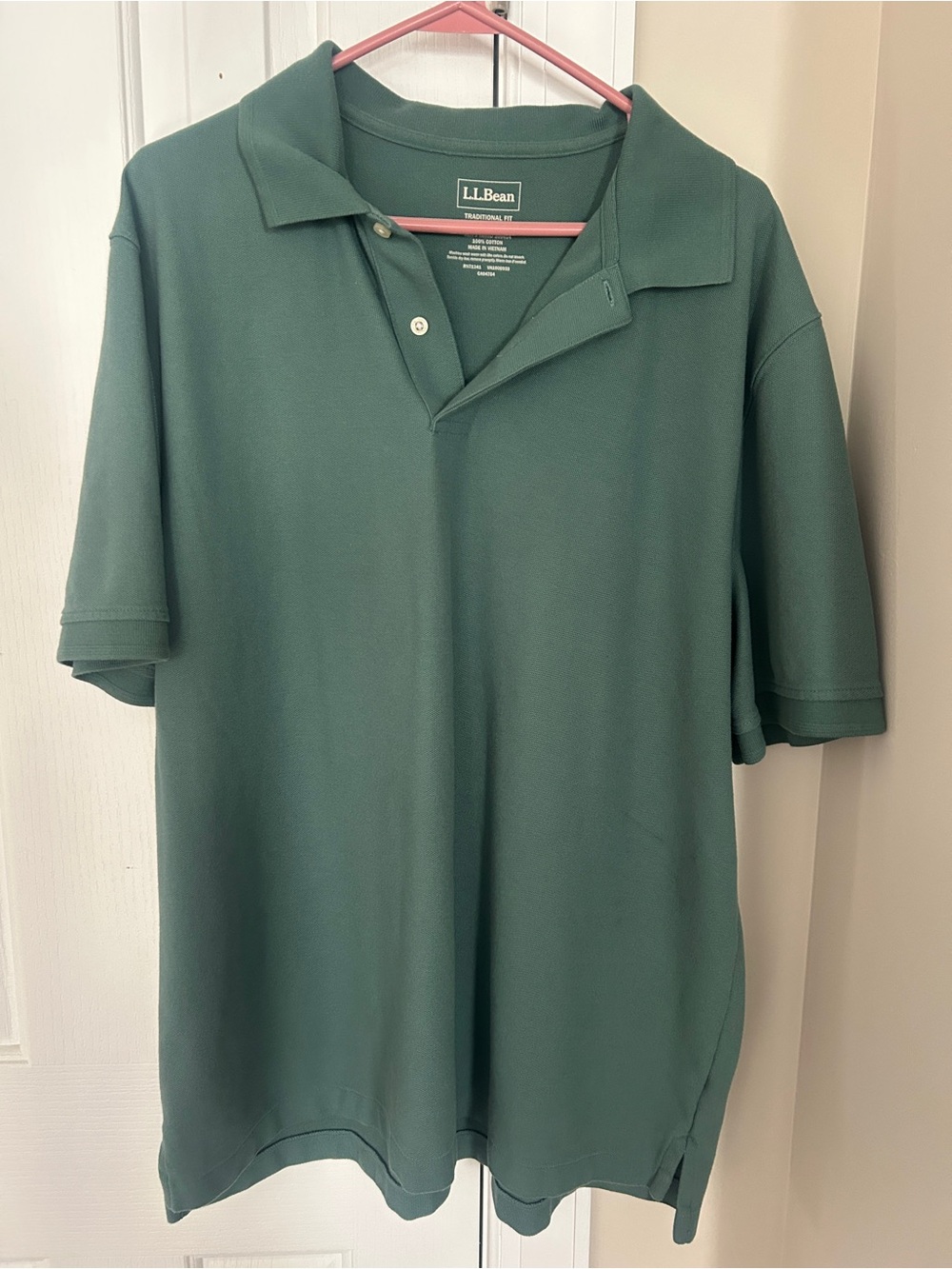 L.L. Bean Men’s Deep Green Polo Shirt